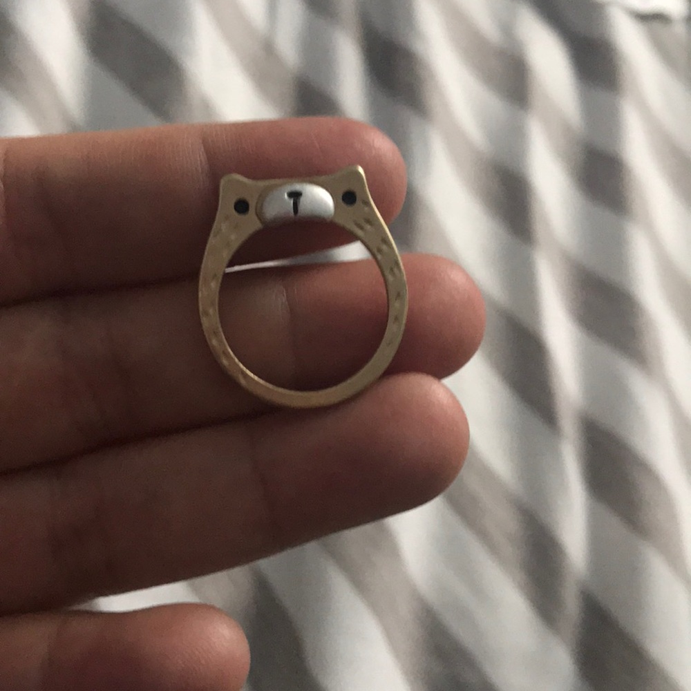 Thin Bear Ring